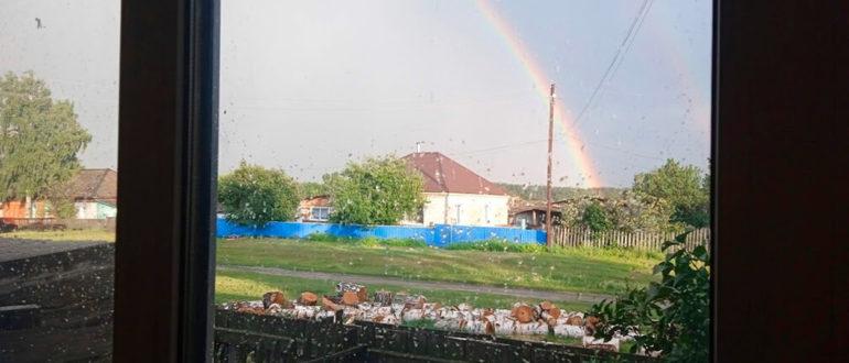 деревенский дом
